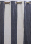 Dual Stripe Curtains - Single Panel - 43" x 98"
