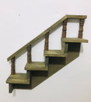 Wooden Staircase Shelf