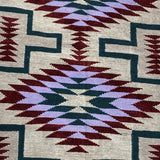 Egyptian Style - Multi stripe hand-woven - 4ft' x 6ft'