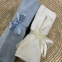 Blue Baby Blanket (Knitwear)