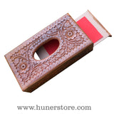Elegant Tissue Box - Carving - Meticulous - 11" x 6" x 3"