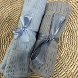Blue Baby Blanket (Knitwear)