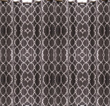 Geometric - Curtain with lining - Single panel - 43" x 98"