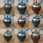 Vibrant Jar in Nakshi Art 5.5''x 6.5"