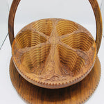 Compact Fruit Basket- hexa leaf - 16"