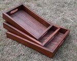 Solid Wooden Tray Medium