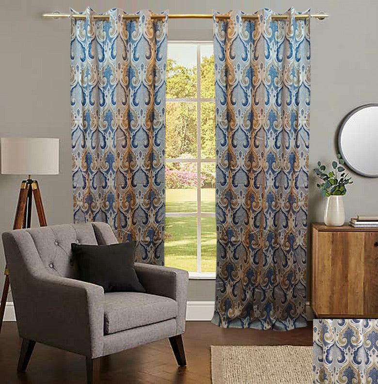 Betel Style Curtains- Single Panel 46" x 98"