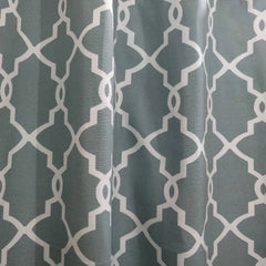 Geometric - Curtain with lining - Single panel - 43" x 98"