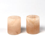 Cylinder Candle Stand Salt Lamp