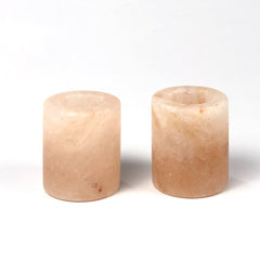 Cylinder Candle Stand Salt Lamp