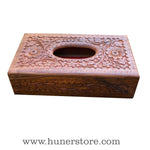 Elegant Tissue Box - Carving - Meticulous - 11" x 6" x 3"
