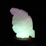 Small Fern - Salt Table Lamp - waseeh.com